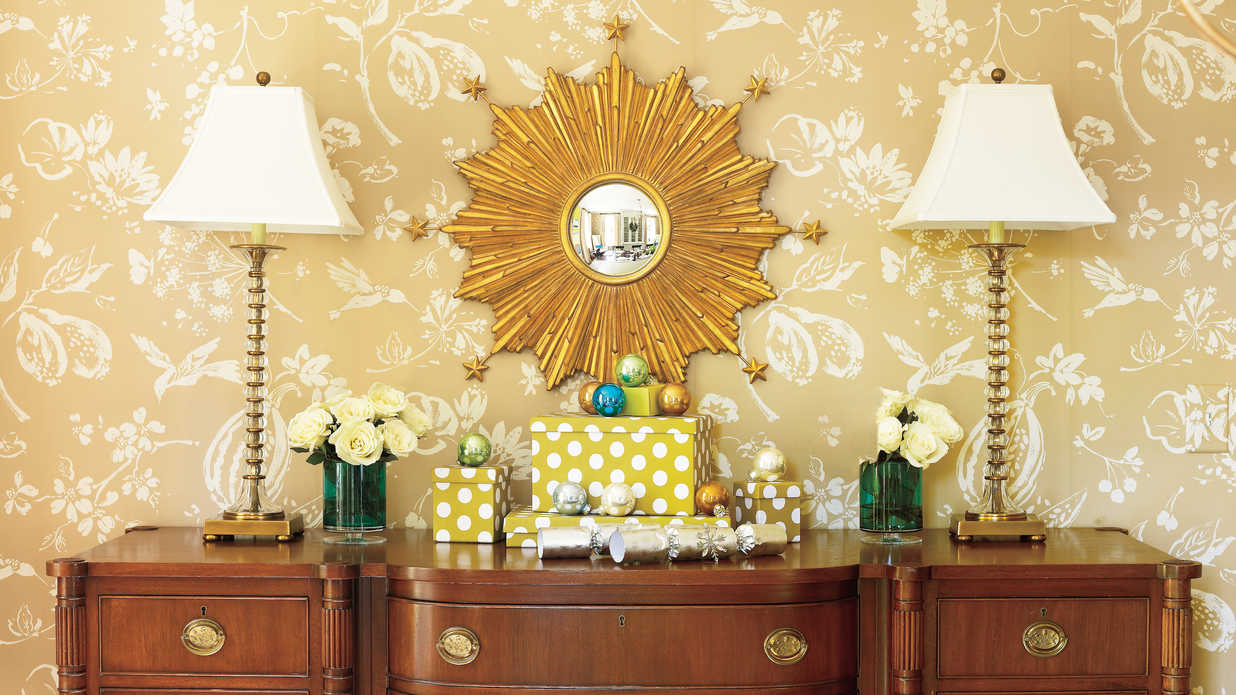 Merry Bright   Beautiful Wallpaper Ideas   Southern Living 1236x695