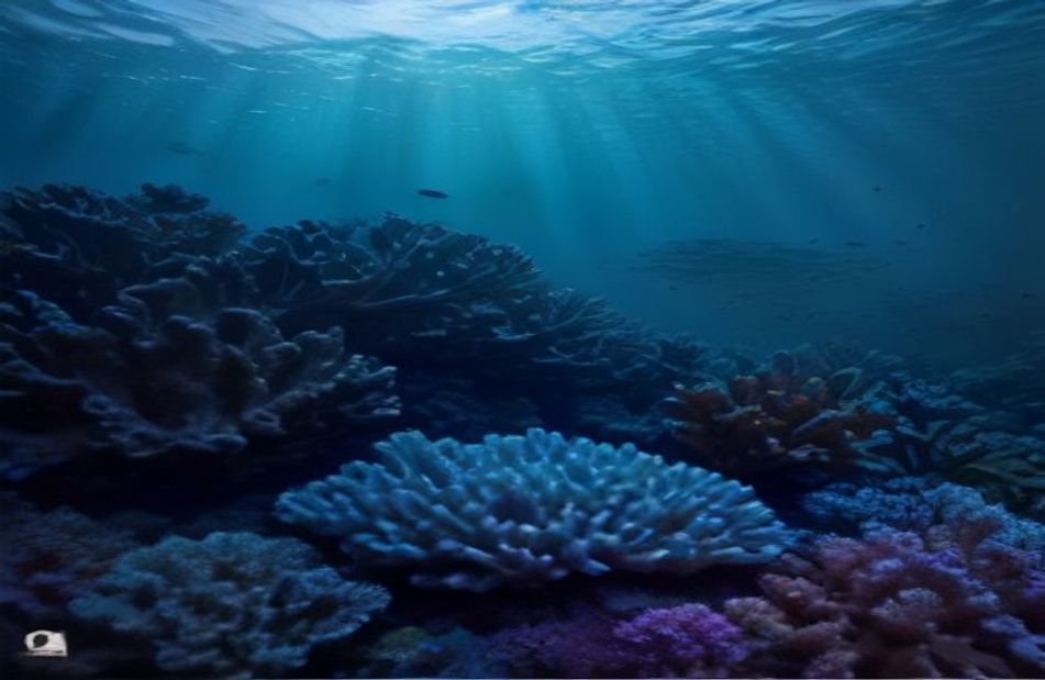 Under The Ocean Wallpaper