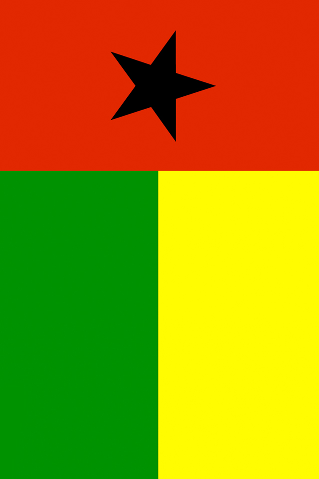 Guinea Bissau Flag iPhone Wallpaper HD