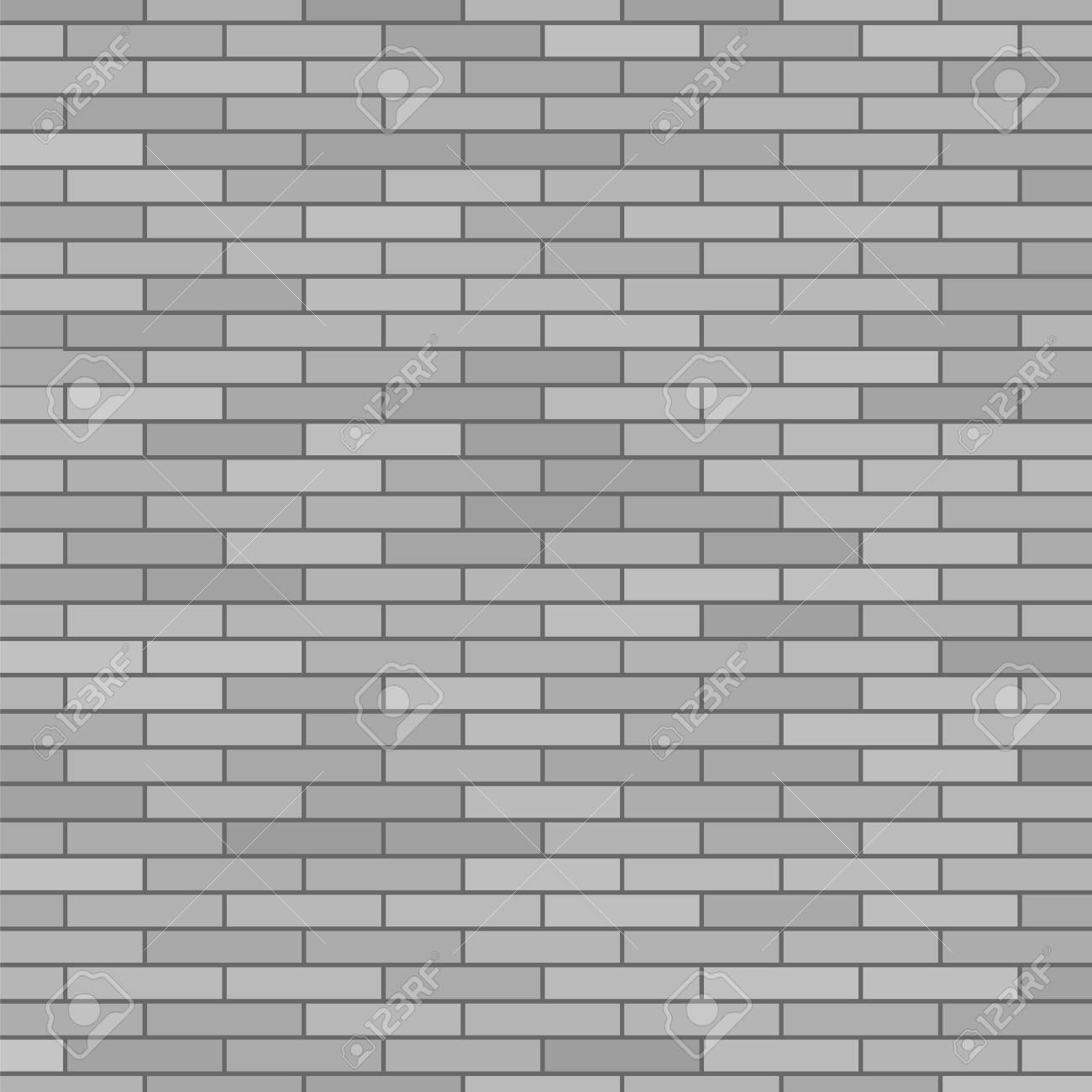 Grey Brick Wall Texture Background Stock Photo