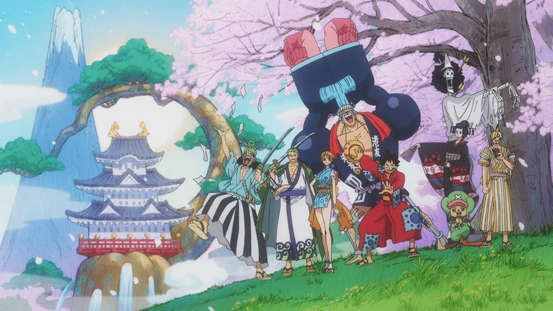 One Piece Wano Wallpaper