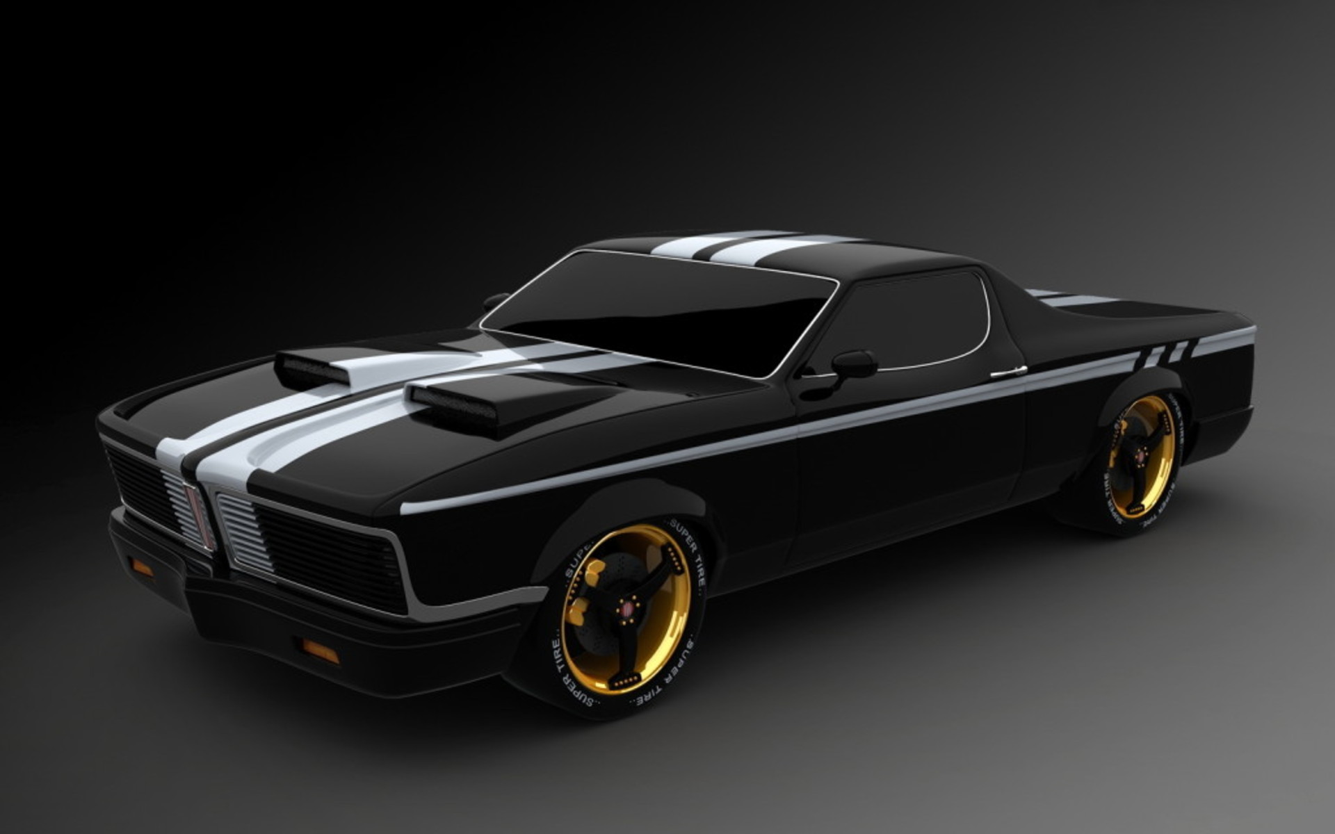 Cool muscle cars wallpaper 1920x1200