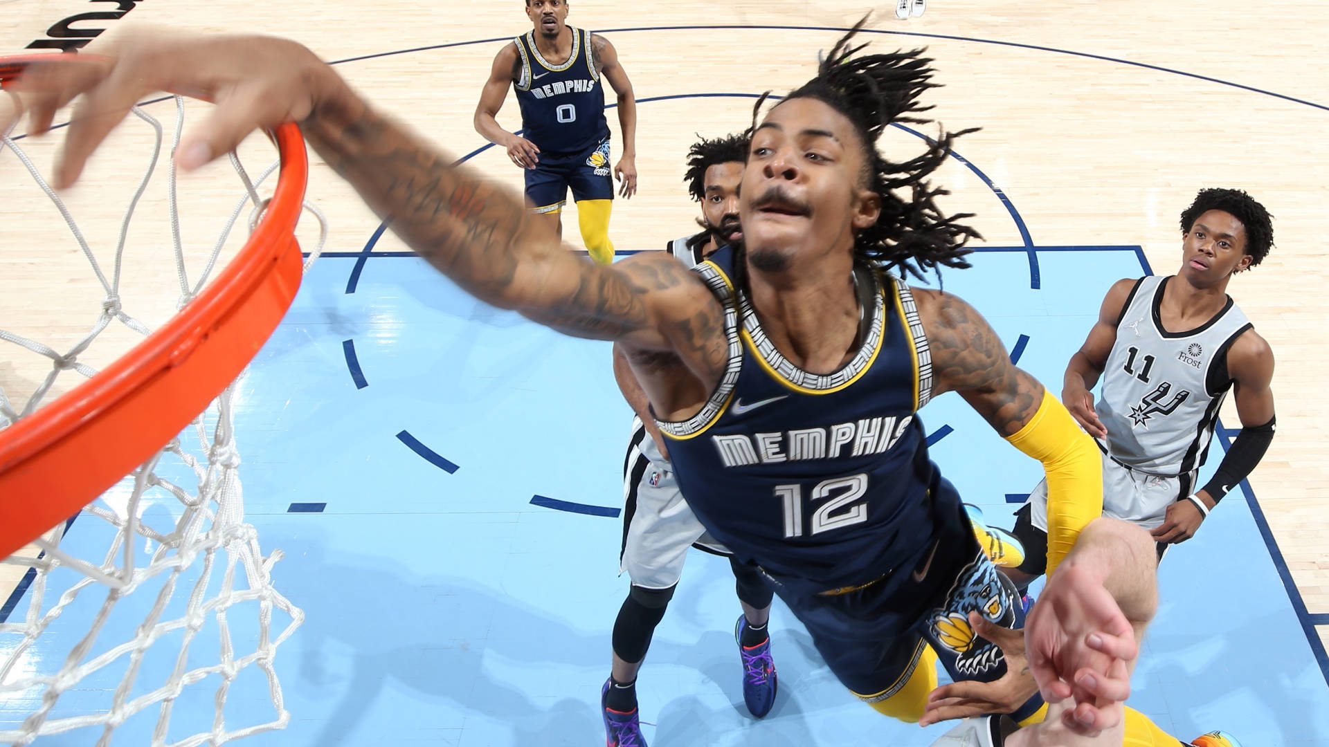 Ja Morant Dunk Wallpaper
