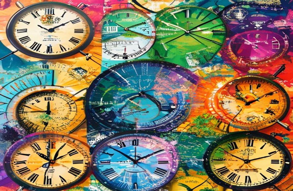 Time Zone Clock Wallpaper