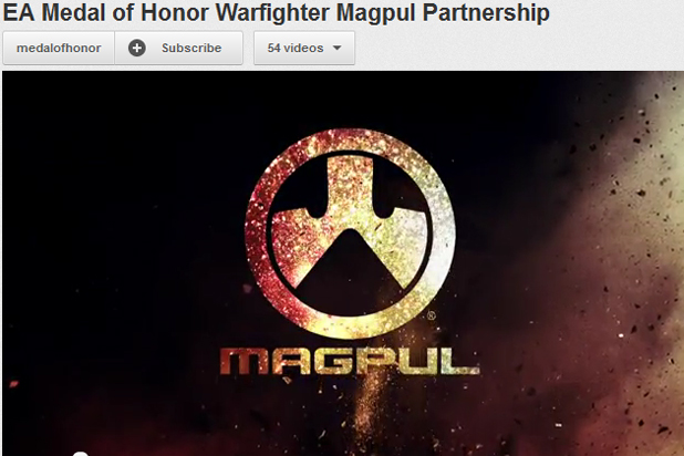 Magpul Logo Stencil Medal of honor warfighter