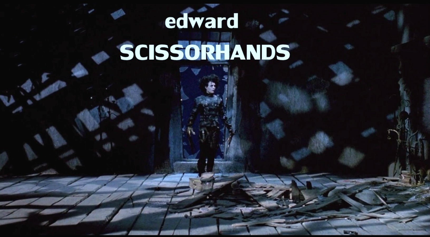 EDWARD SCISSORHANDS drama fantasy romance depp wallpaper 1631x900