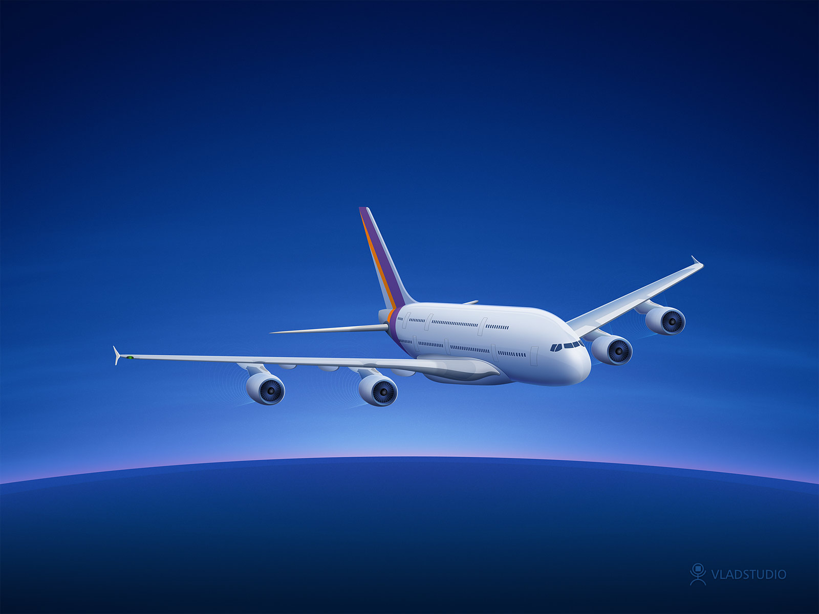 Airbus A380 Wallpaper HD
