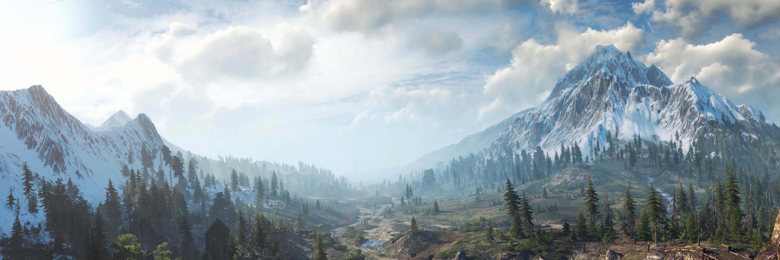 The Witcher 5760X1080 Wallpapers on
