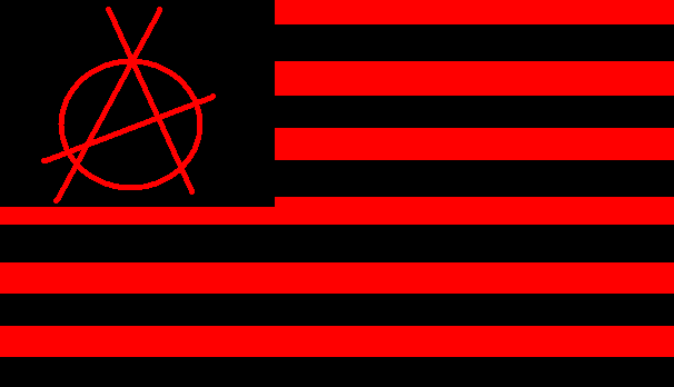 anarchy flag by iknownotwhoiam on