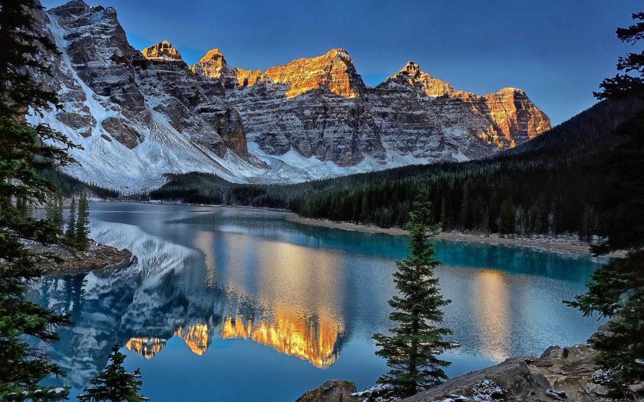 Beautiful Scenery Wallpaper Of Canada Banff National Park