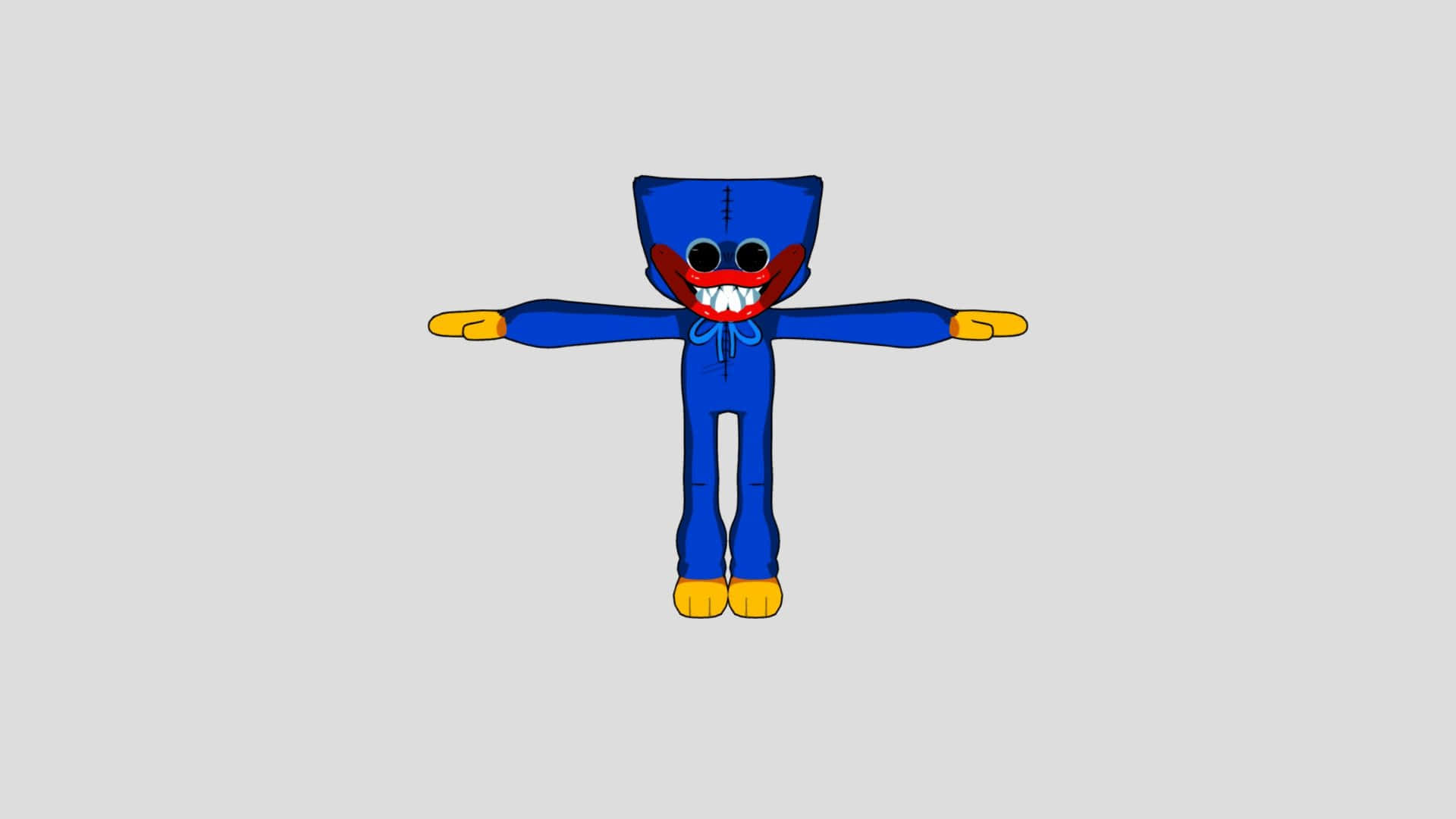 Huggy Wuggy Background Wallpaper