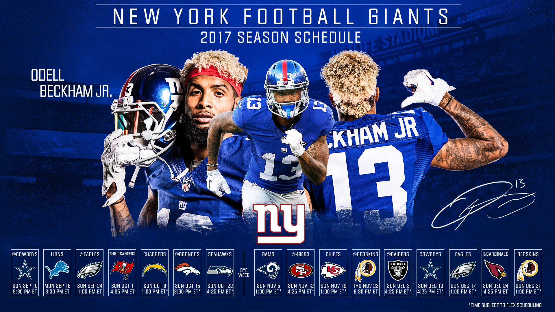 The Giants Schedule Wallpaper