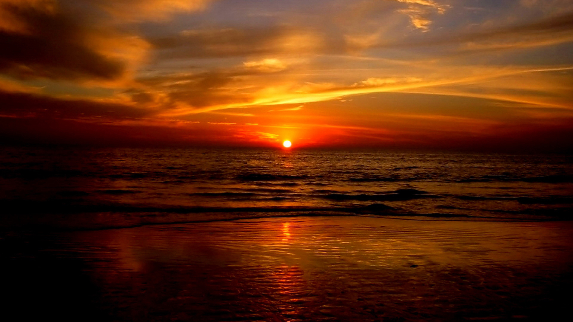 Beach Backgrounds In High Quality Ocean Sunset Pictures by Bryan