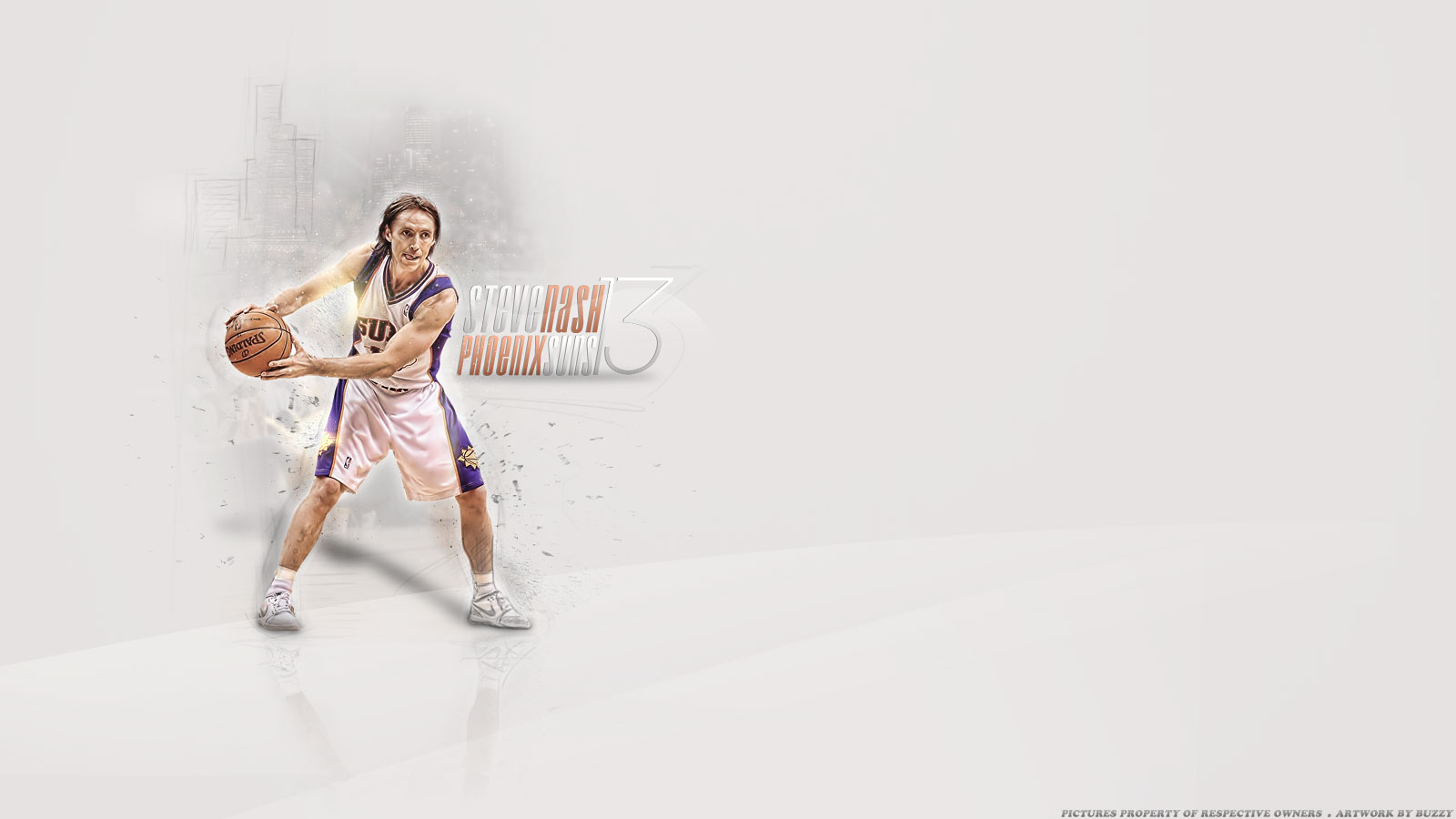 Steve Nash Suns Widescreen Wallpaper Basketball