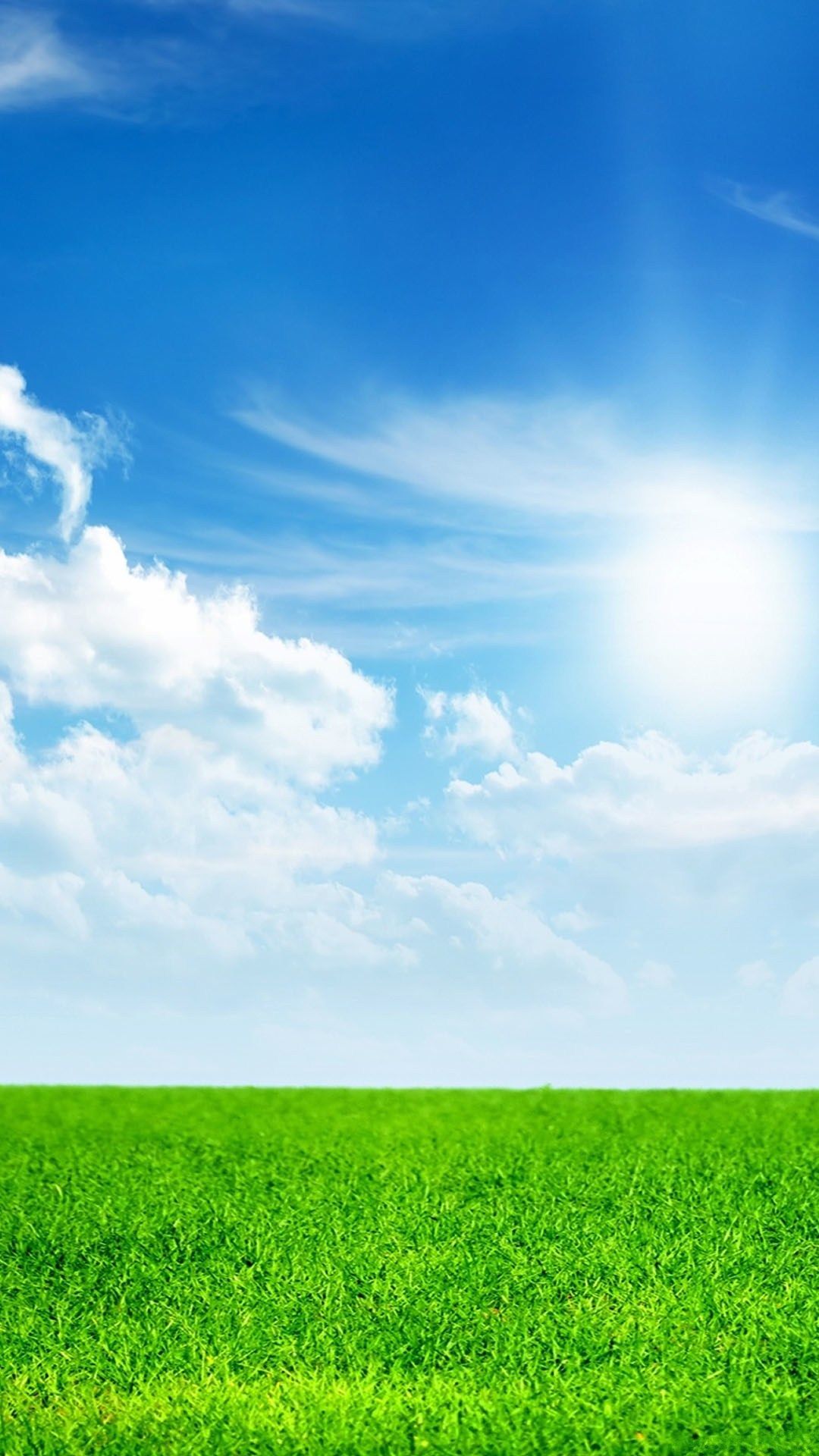Blue Sky Nature Wallpaper On