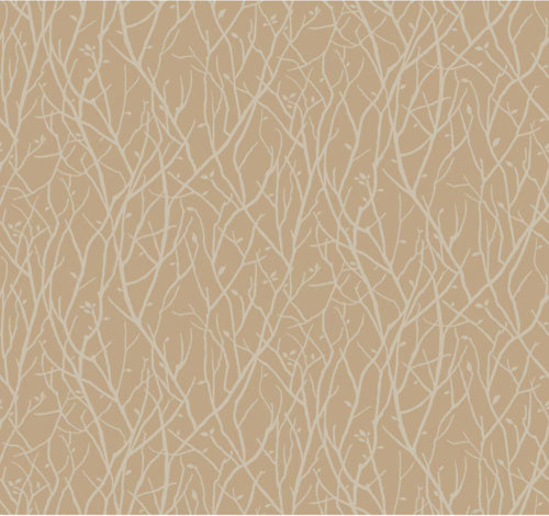 Ronald Redding Sculptured Surfaces Brown And Silver Haven Wallpaper