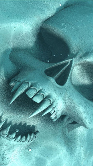 Nokia N8 Series Skin Underwater Vampire Skull