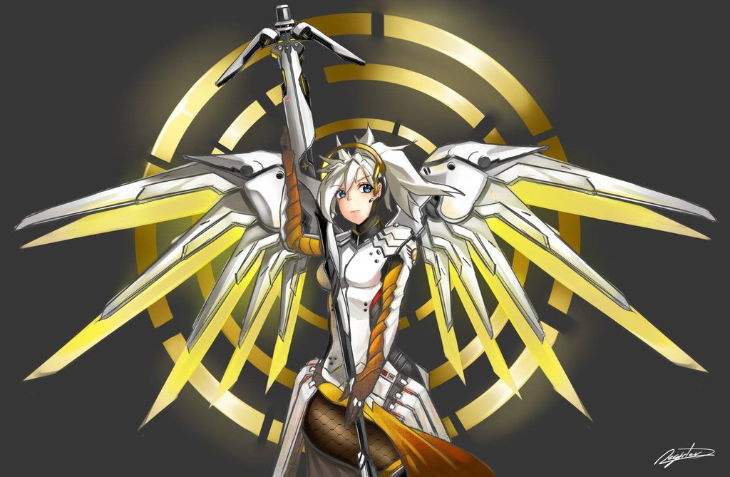 Overwatch Mercy By Sakamina