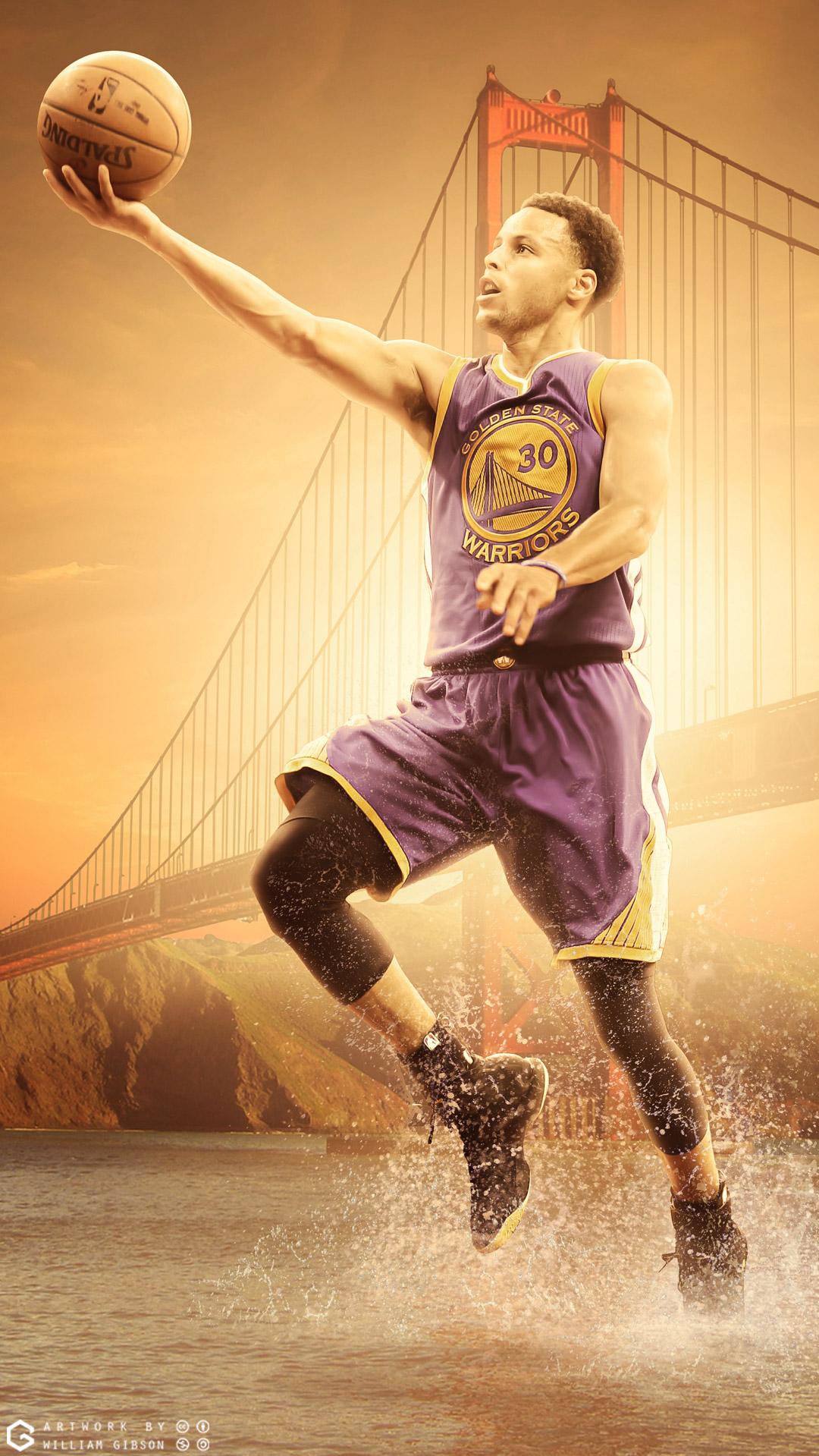 Stephen Curry Warriors Mobile Wallpaper Basketball At