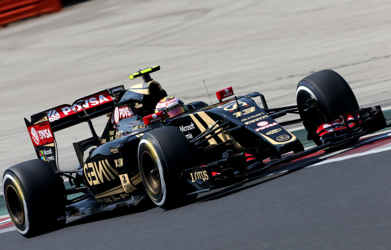 Wallpaper Lotus Formula Formula1 Team Pastor Maldonado E23