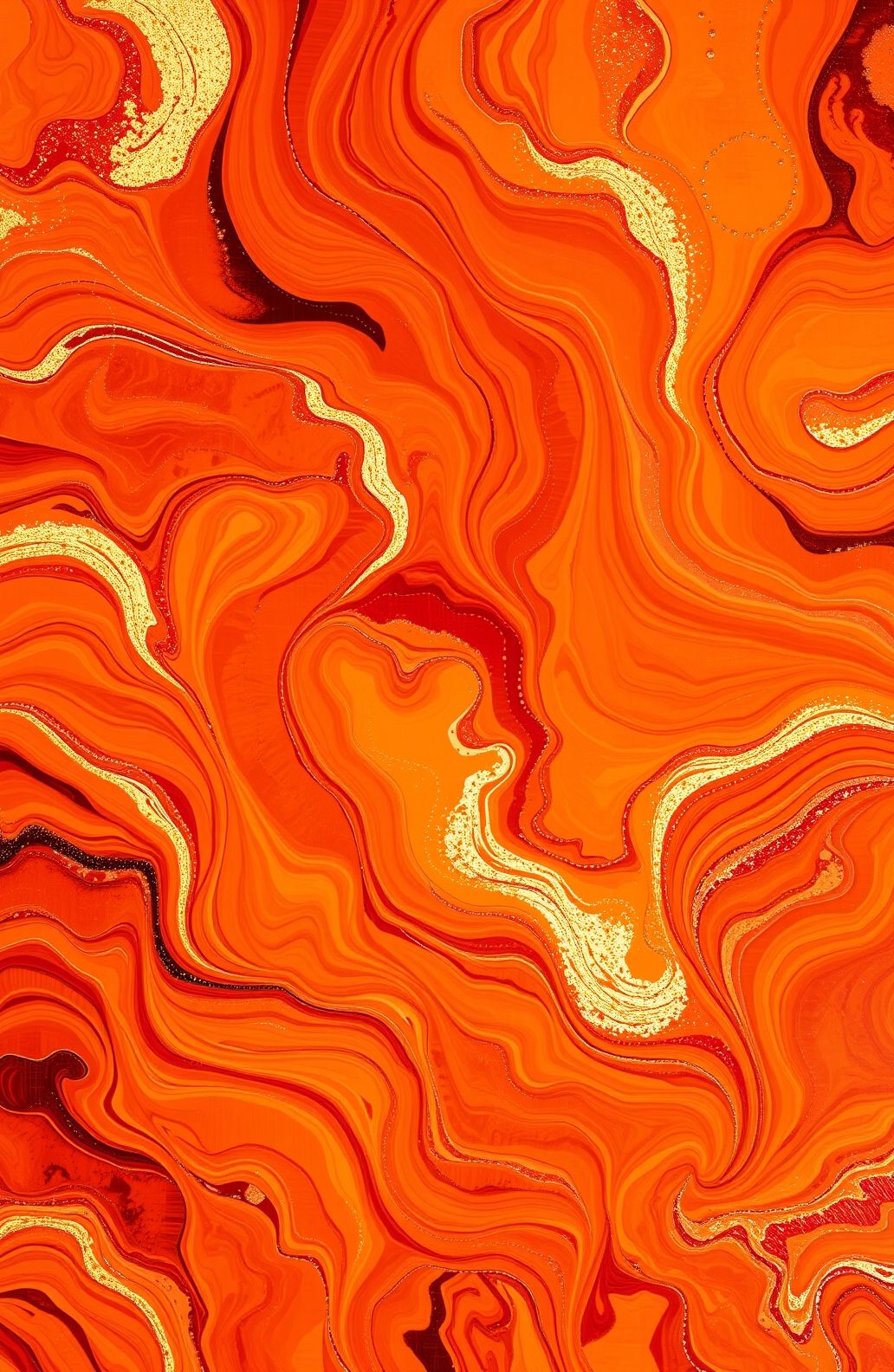 Abstract Orange Wallpaper