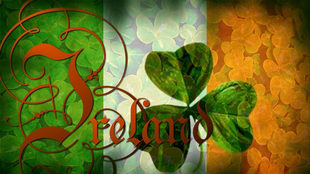 Flag of Ireland Wallpaper by grednforgesgirl 1192x670
