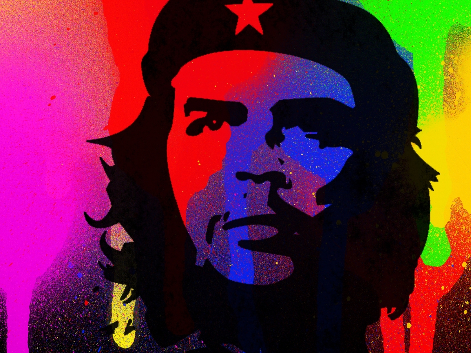 Che Guevara Photomanipulations Wallpaper Art HD