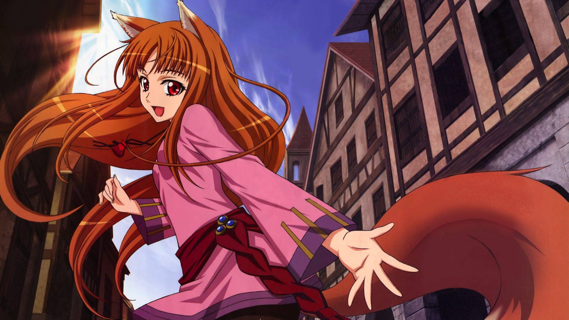 Spice And Wolf Holo In Town Jpg