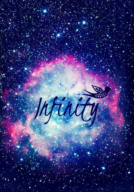 Background Colour Cute Galaxy Infinity Iphone