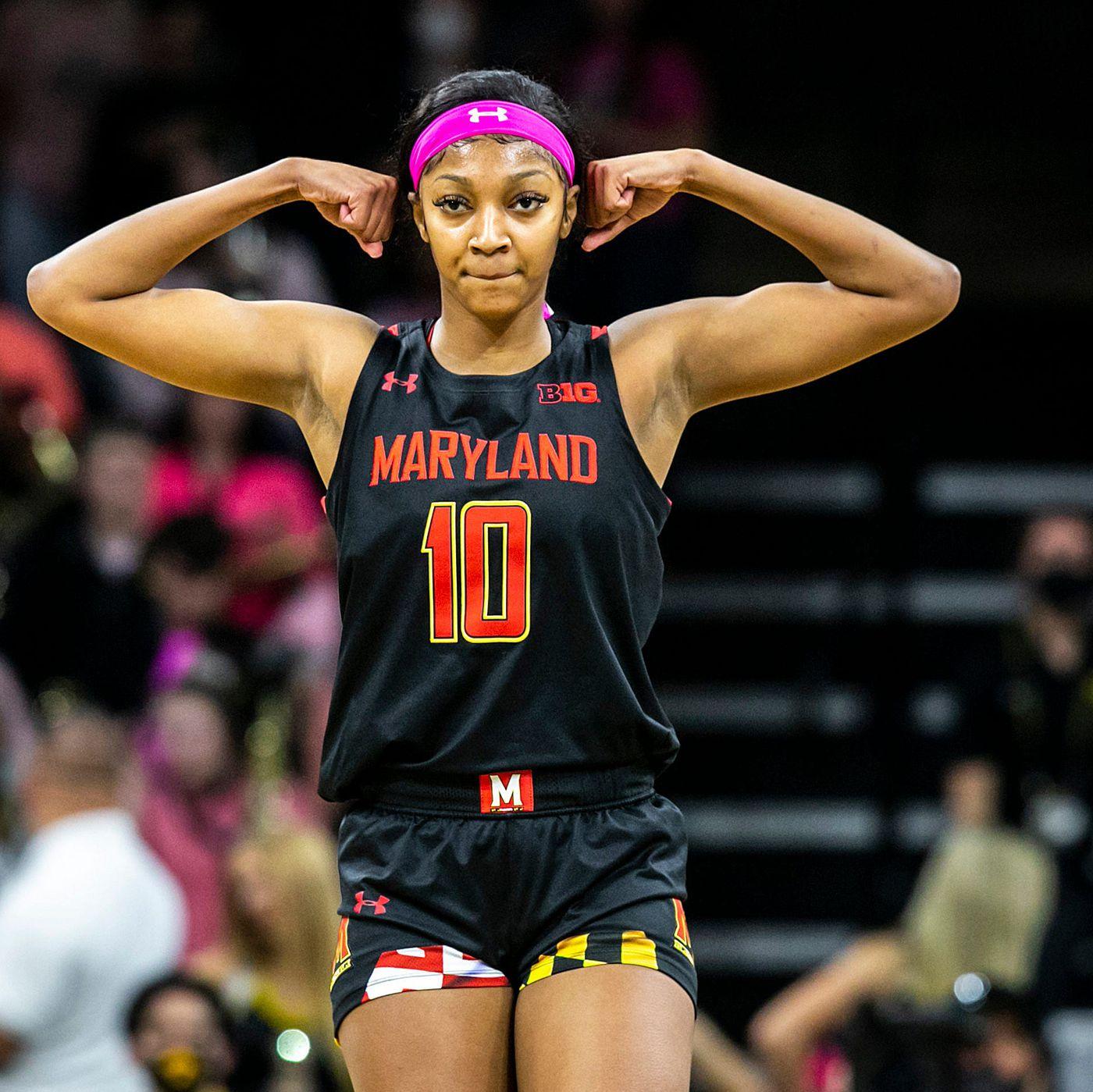 Free download Maryland womens basketballs Angel Reese named an AP Third
