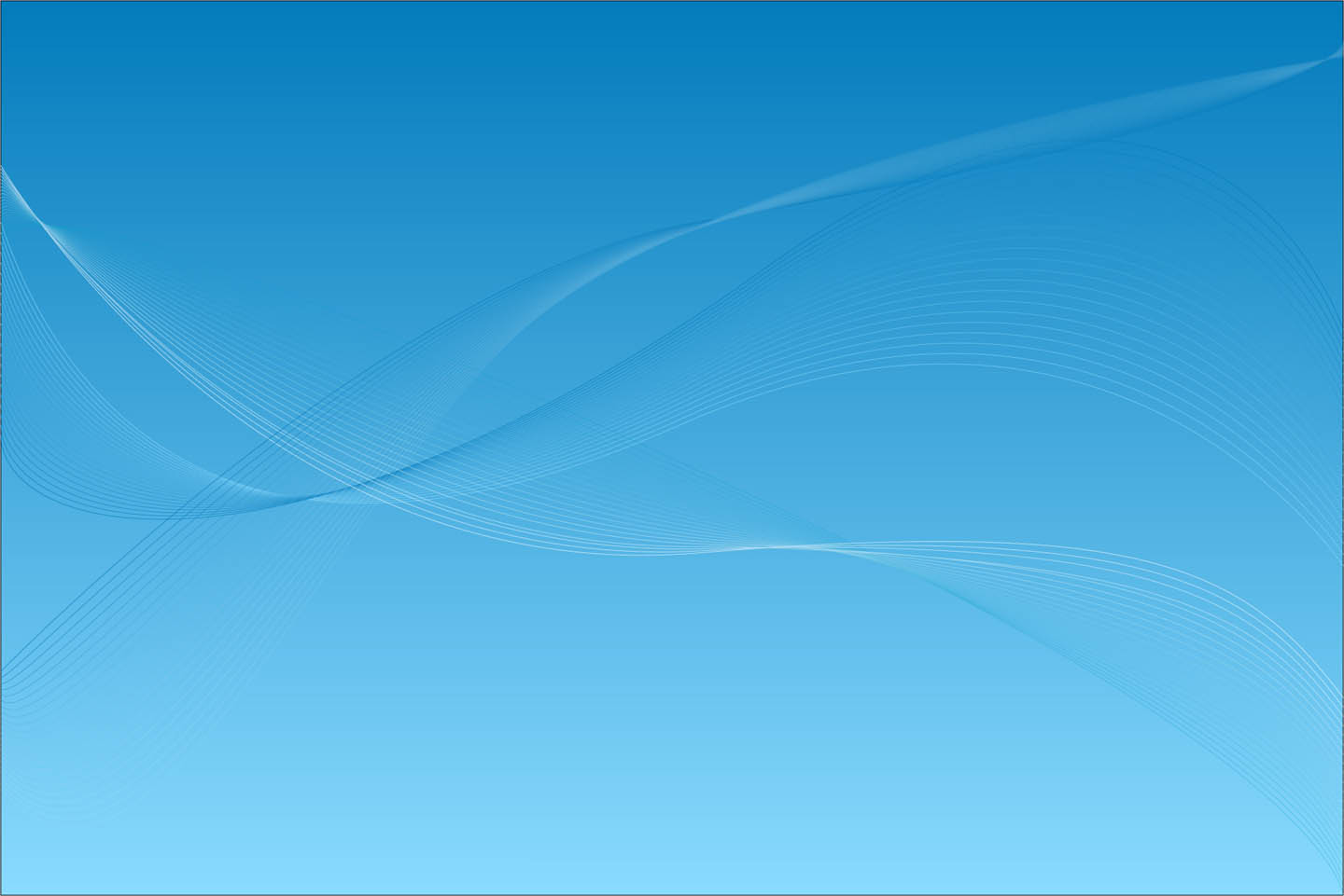 Abstract light blue background with flowing white lines