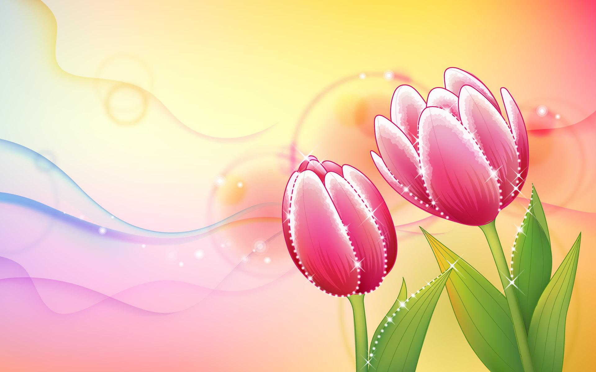 Abstract Flowers Design Wallpaper Photo Of Pictures
