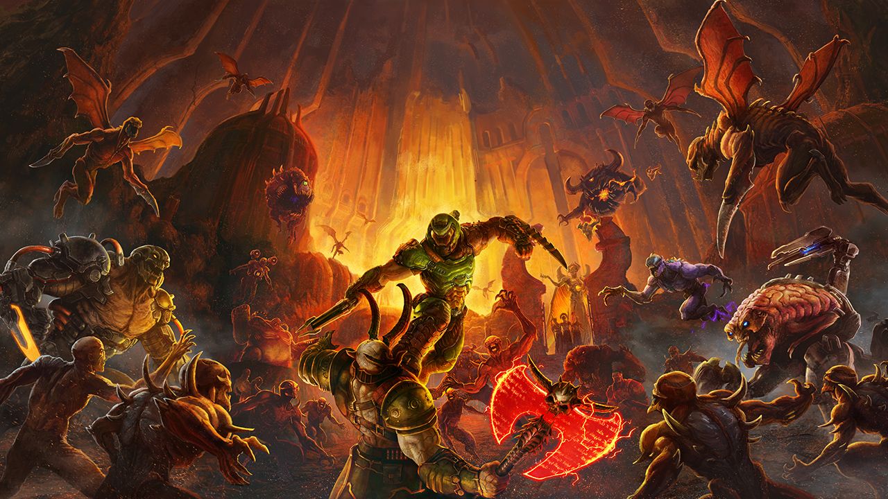 Doom Eternal Wallpaper Top Background