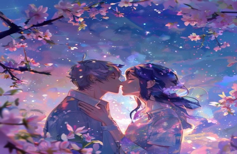 Anime Kiss Wallpaper