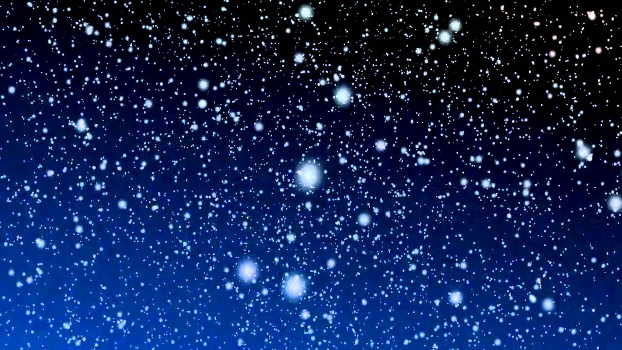Snowy Night Motion Background