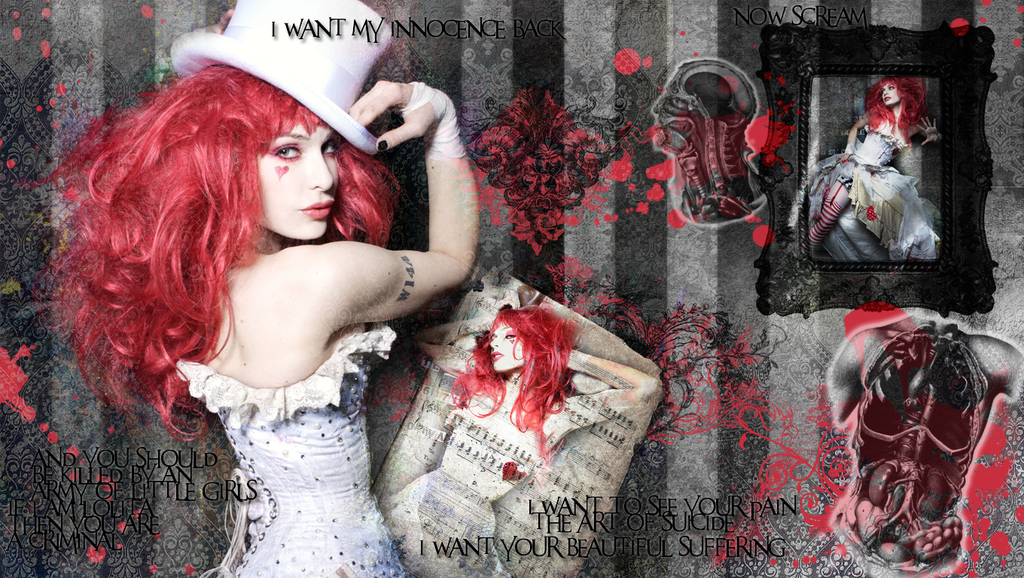 Emilie Autumn Wallpaper By Chocoffe