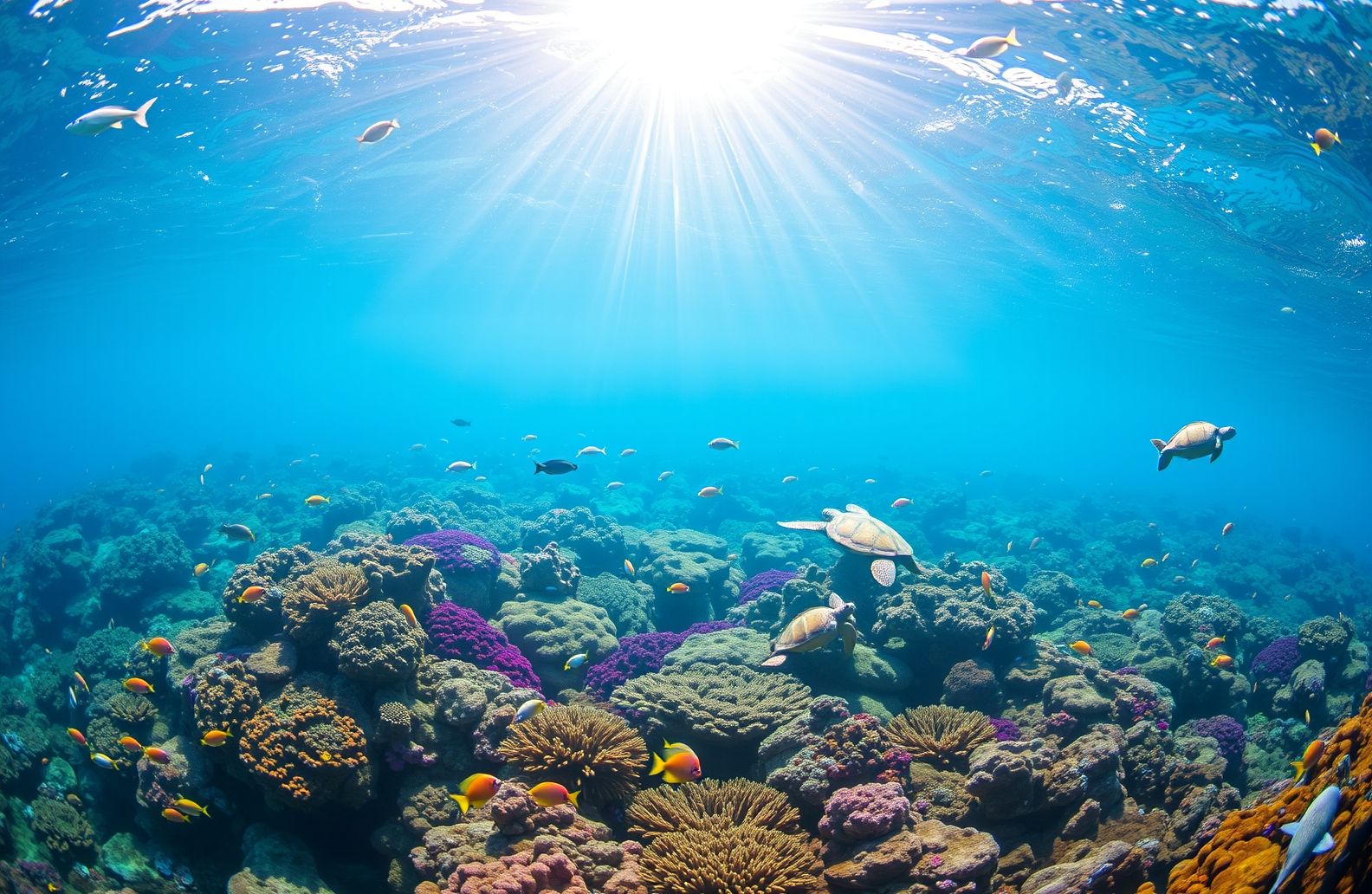 HD Ocean Sea Life Wallpaper