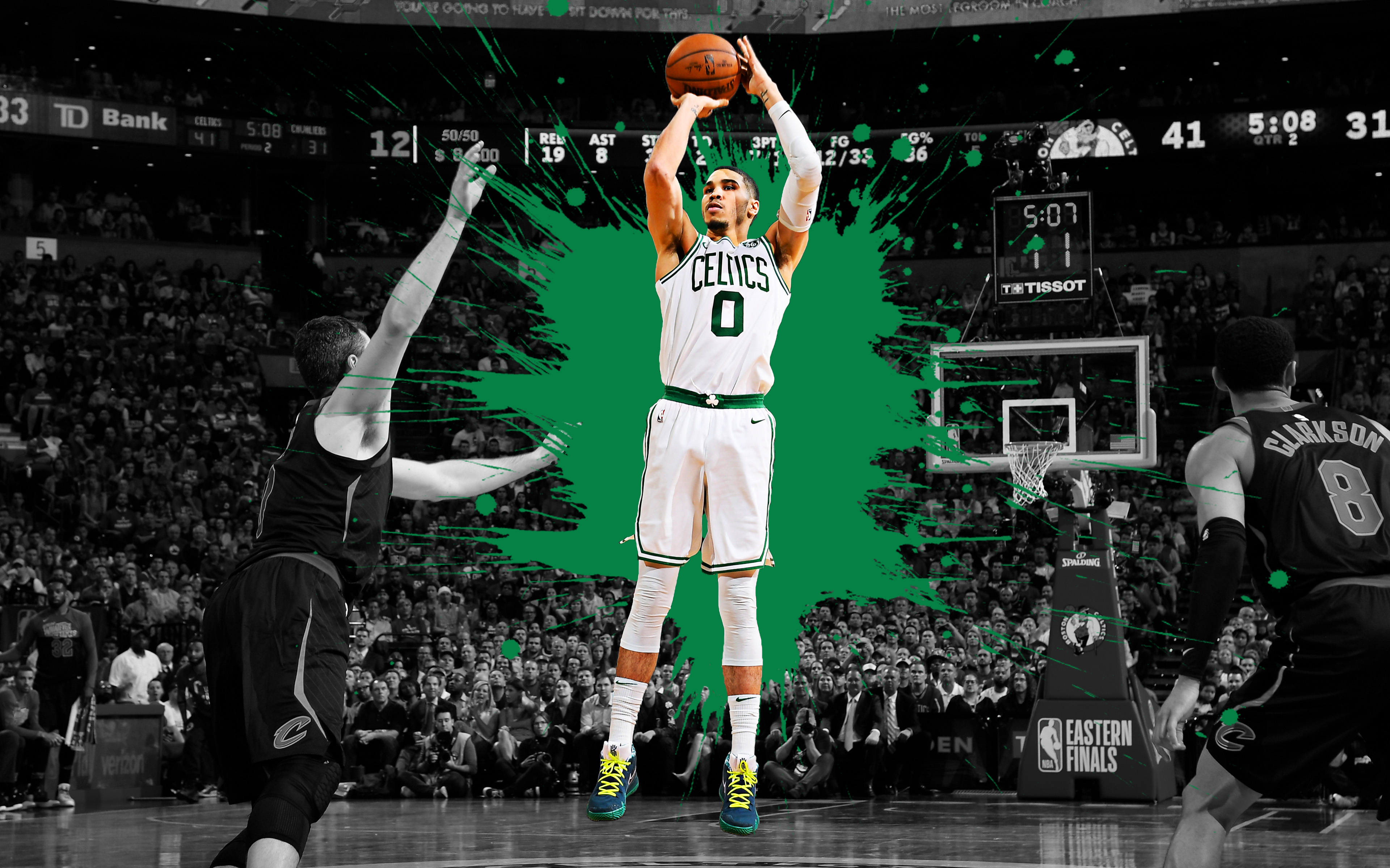 Wallpaper Jayson Tatum Boston Celtics American