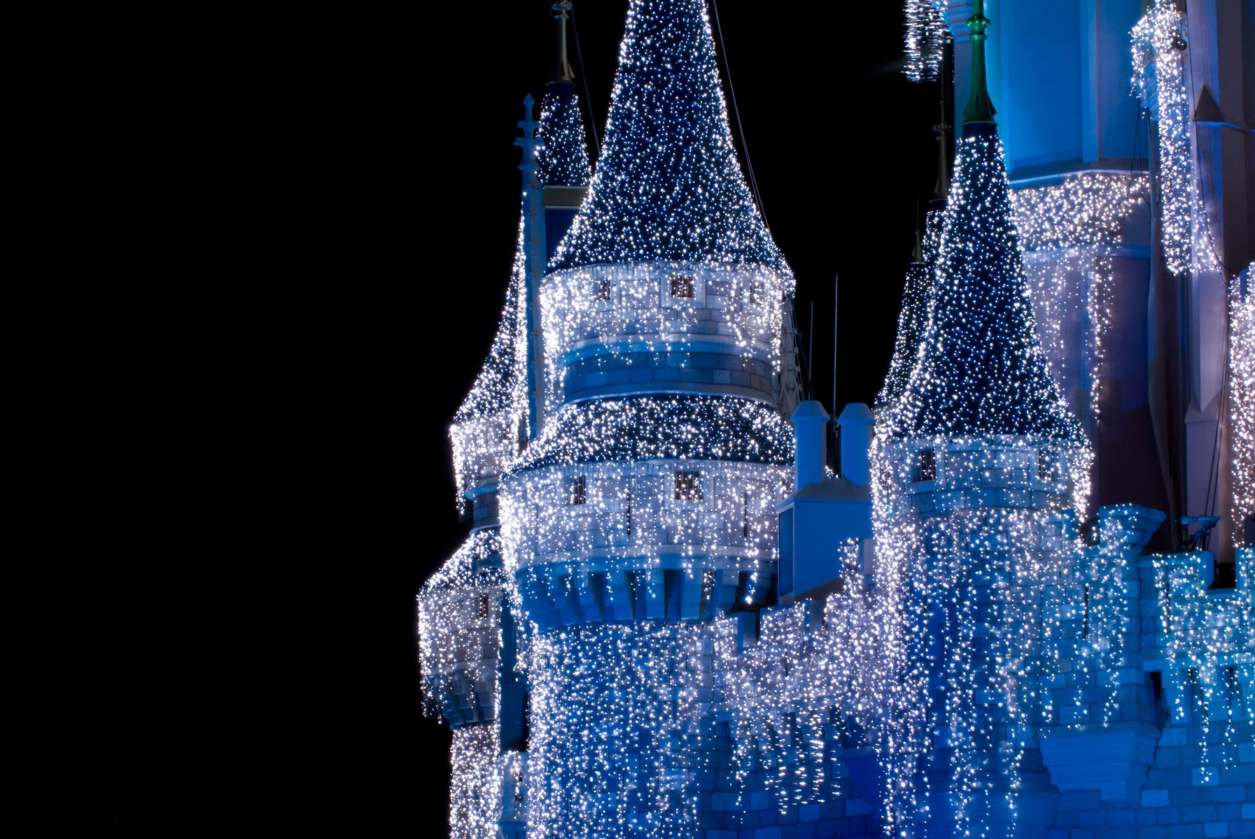 Disney Castle Background Wallpaper HD