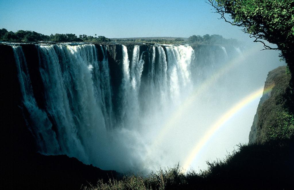 Victoria Falls HD Wallpaper Colorful Hires Nature