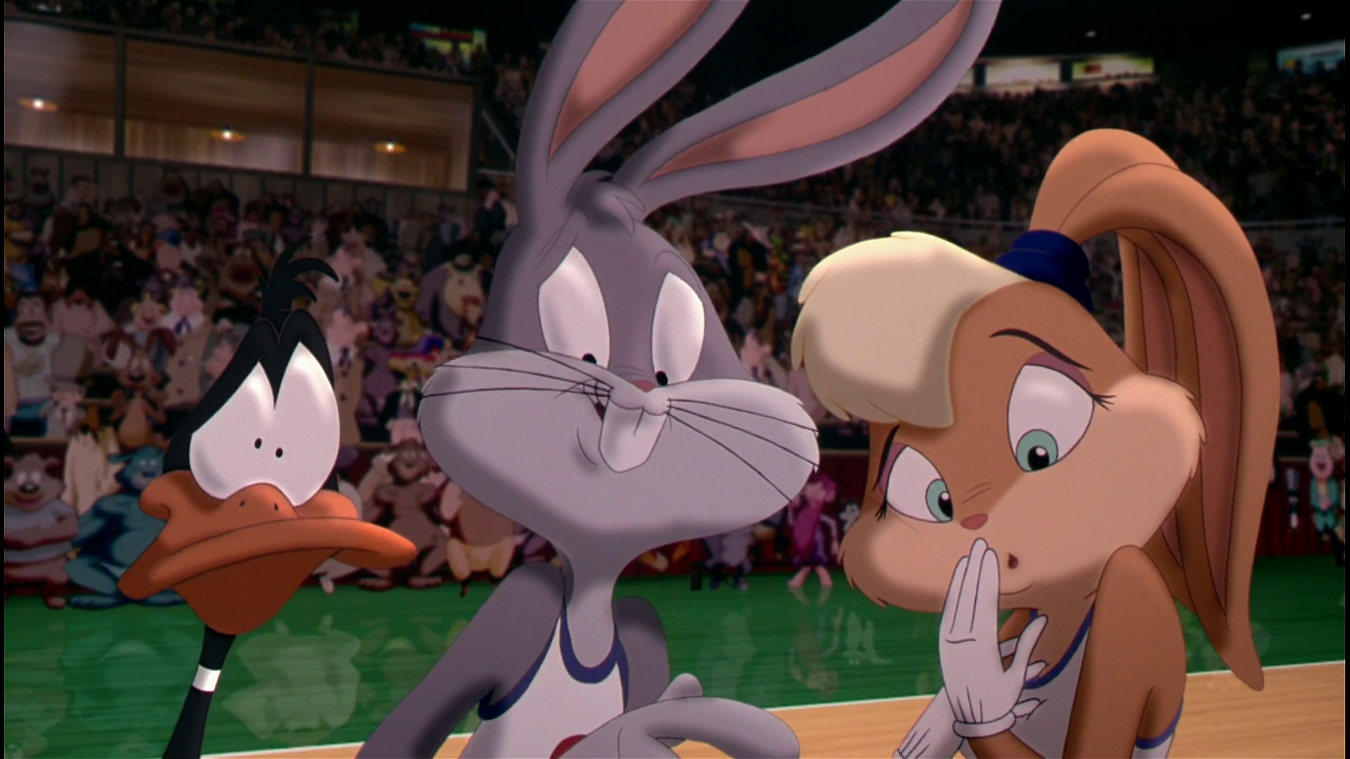 Basketball Bugs Bunny Space Jam Daffy Duck Warner Bros Lola