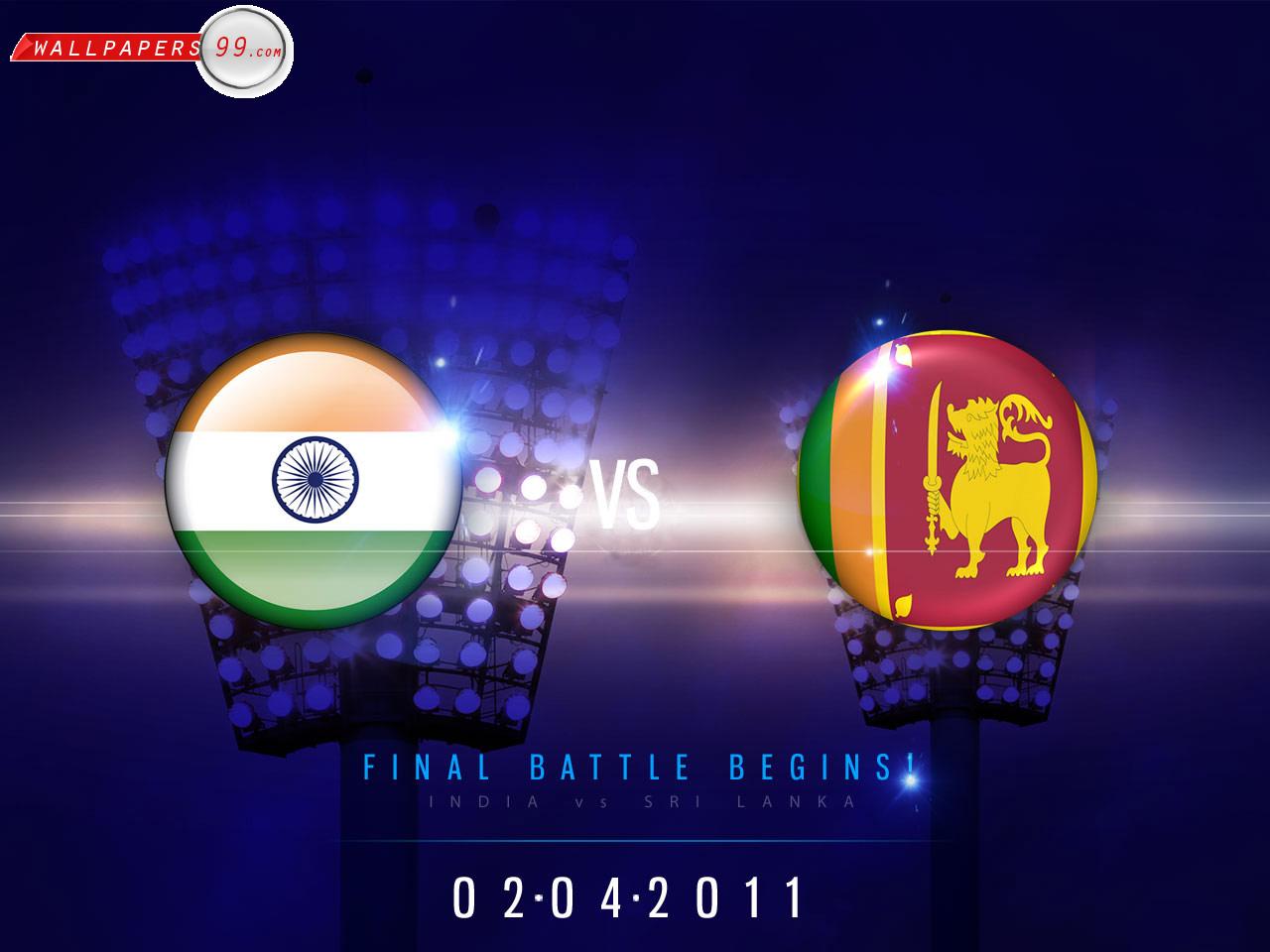 India Vs Sri Lanka Cricket Match Wallpaper Picture Image