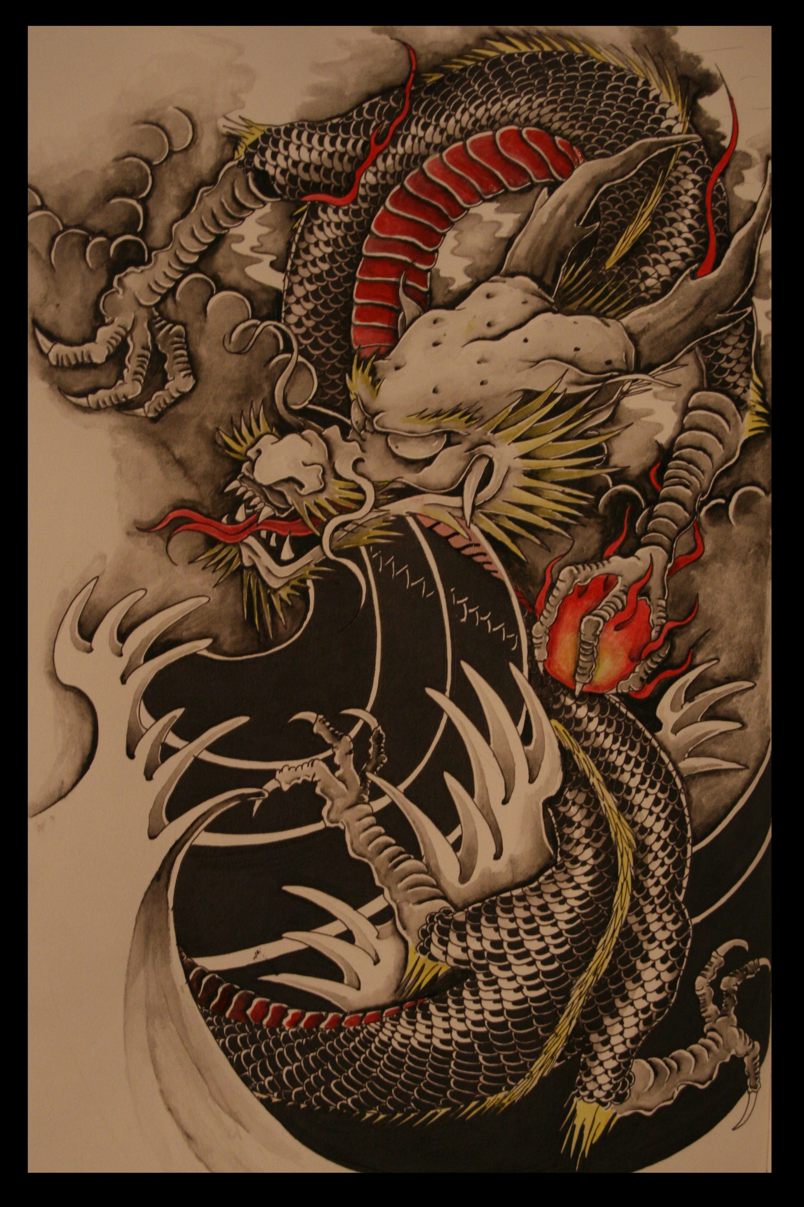 Chinese Dragons HD Image Wallpaper