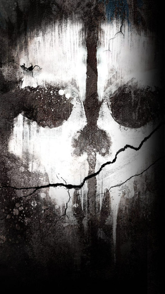 Call Of Duty Ghosts Skull Wallpaper iPhone