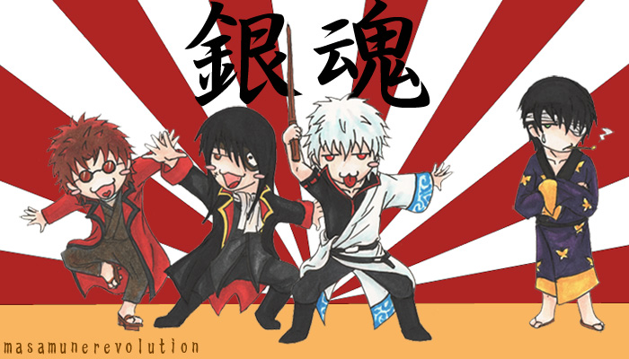 Gintama Let S Do Cool Poses By Masamunerevolution