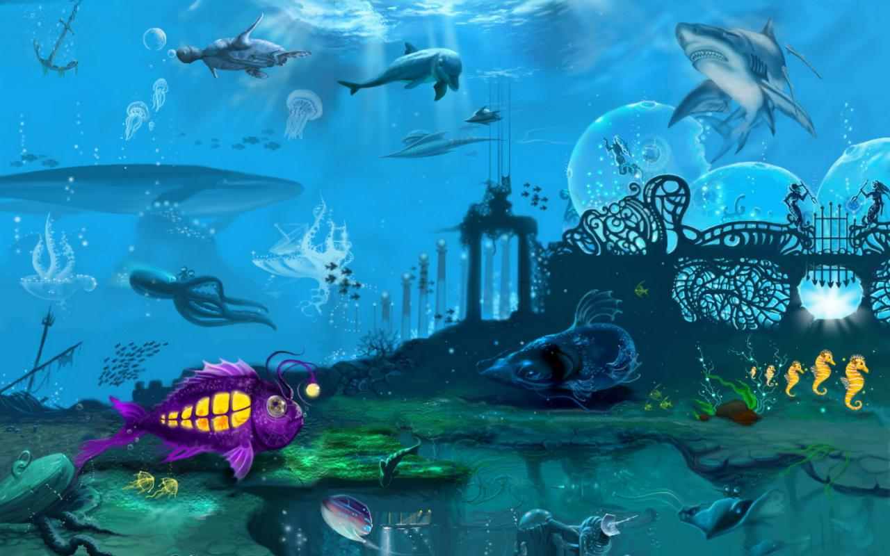 Sea Life Wallpaper Background