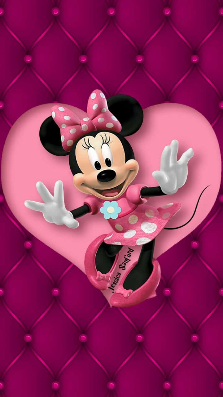 Minnie Mouse Pink Wallpaper