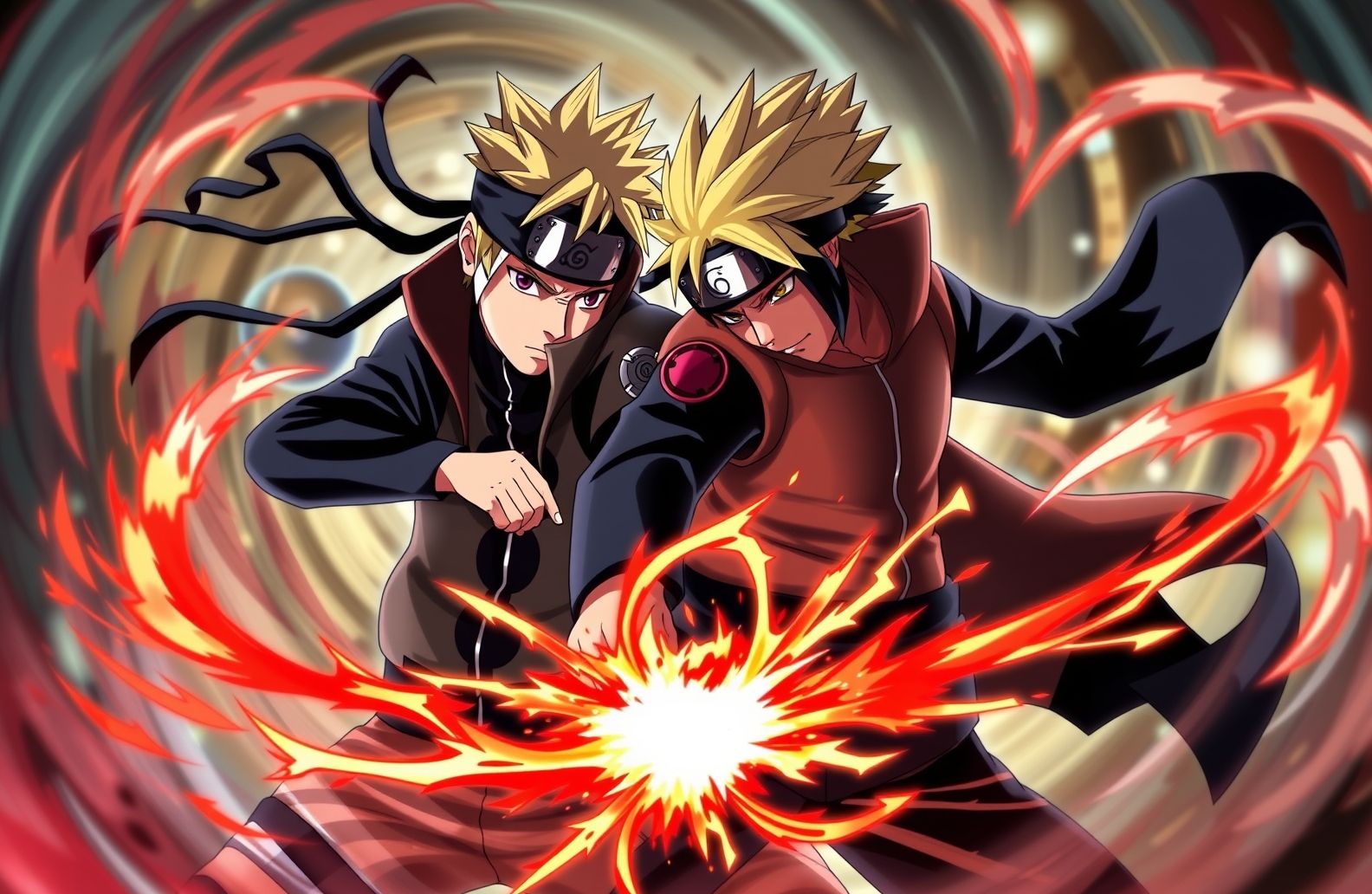 Naruto Vs Sasuke HD Wallpaper