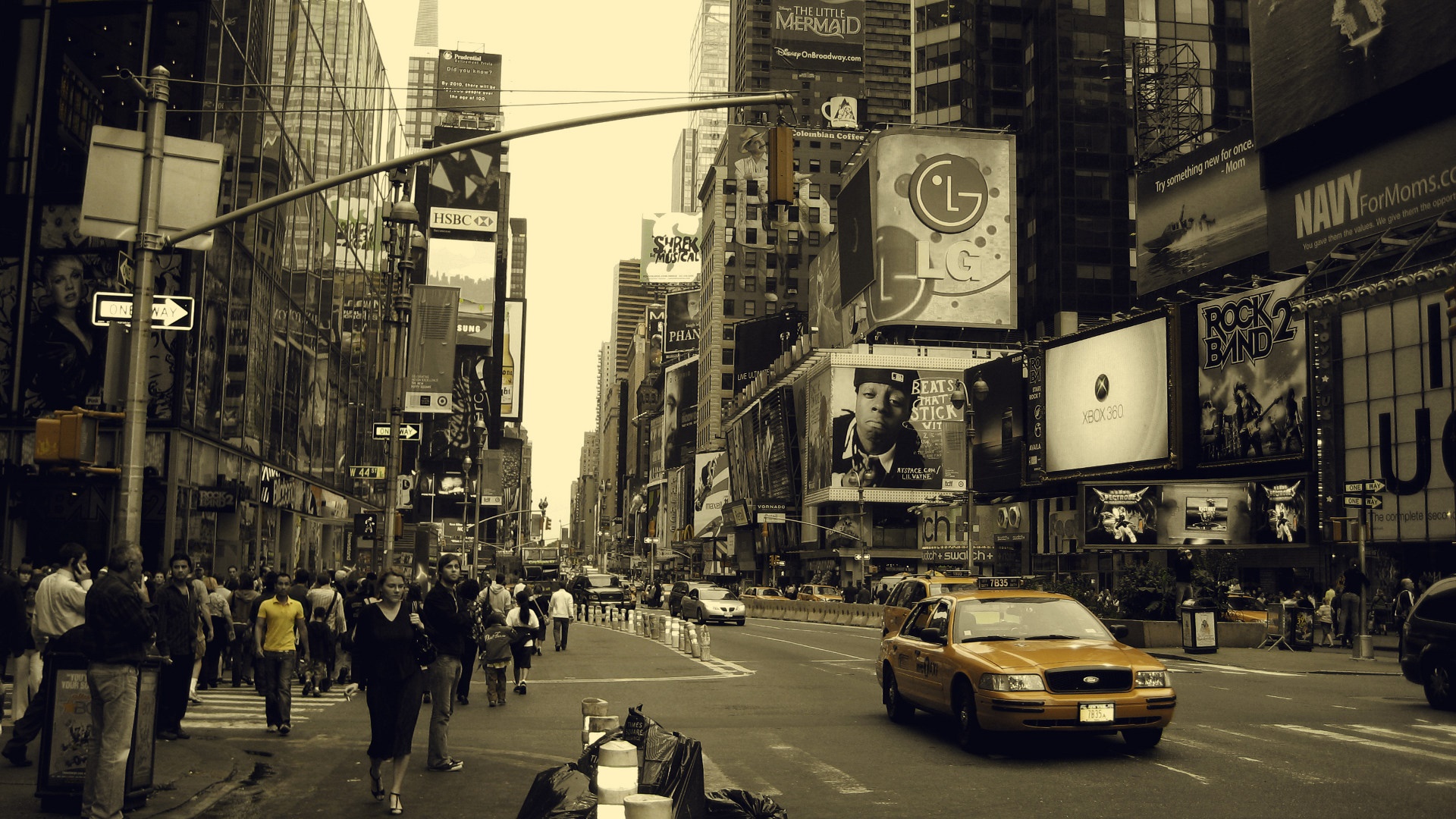 New York City Street HD Wallpaper