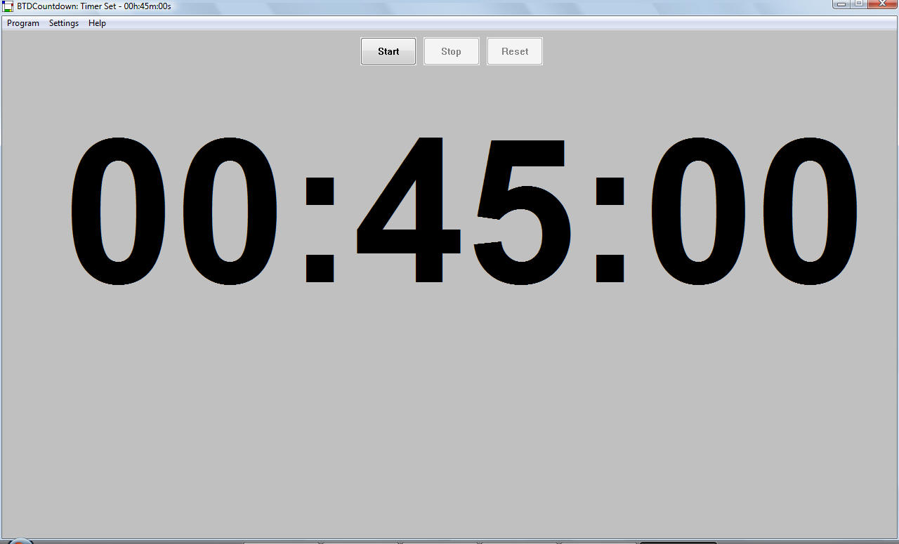 countdown timer freeware